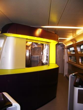 Agencement ferroviaire TGV menuiserie Monschin